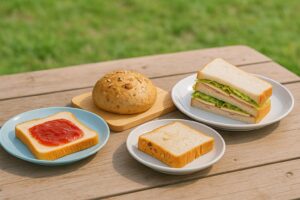 パンを使った簡単キャンプ朝ごはんアレンジ